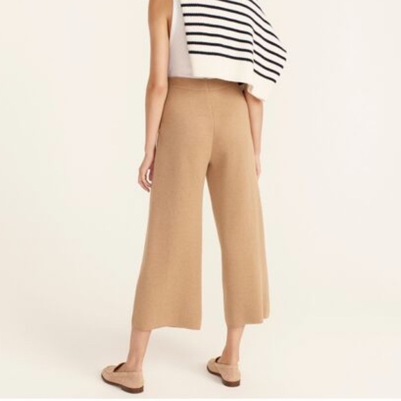 J Crew Wide Leg Sweater Pants Nwt 